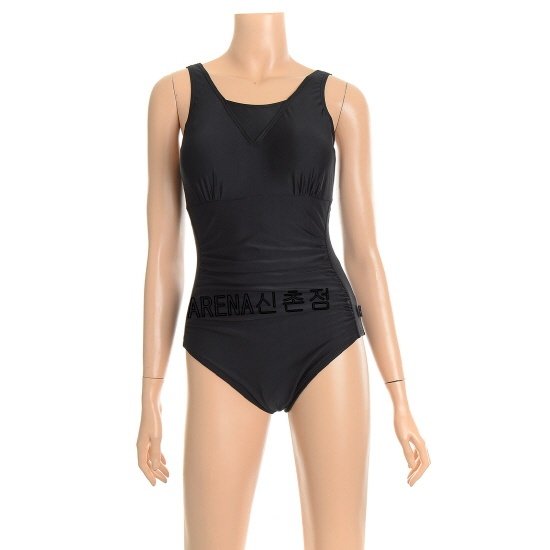 아레나 ASSLA01-BLK 실내 아쿠아 수영복