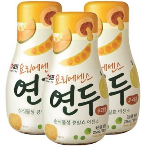 샘표 연두 우리콩 275ml (3개)_이미지