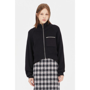 시슬리 크롭 집업 가디건 SAKCA5441