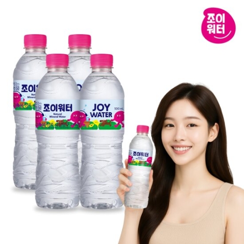 하이트진로 조이워터 생수 500ml (80개)_이미지