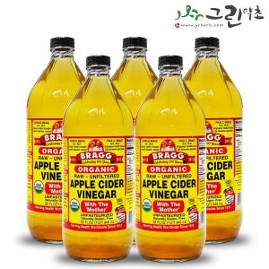 브래그 유기농 사과식초 946ml (5개)_이미지
