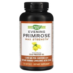 네이쳐스웨이 아이허브 Natures Way EFA 골드 달맞이꽃 오일 1300mg 120소프트젤 빠른직구_이미지
