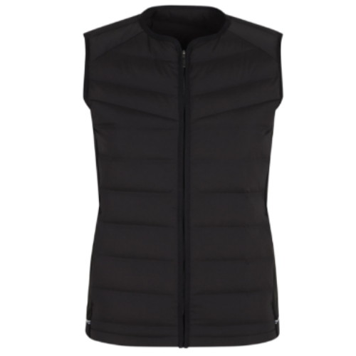 팬텀 라인 포인트 경량 구스다운 점퍼 베스트 221D3JV201_BK