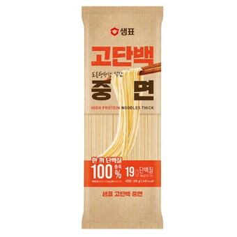 샘표식품 고단백 중면 400g