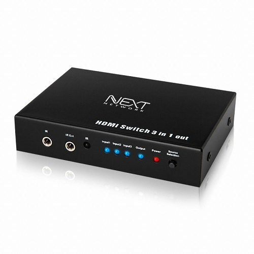 이지넷유비쿼터스 넥스트 3:1 HDMI 2.0 스위치 (NEXT-403SW4K60)이미지입니다. 누르면 해당 게시물로 새창이동합니다.