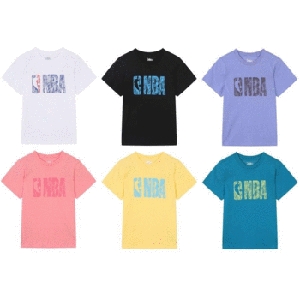 NBA 키즈 기획드로잉빅로고 티셔츠K252Z1301P-J