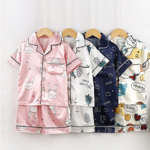 조이멀티 엠케이 아이스실크 아동 반팔 잠옷 캐릭터파자마 205733_이미지