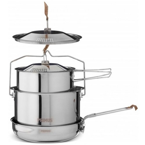 프리머스 캠프파이어 쿡 세트 스테인리스 L