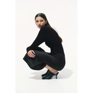 H&M 맥시 스커트 블랙 1184662028