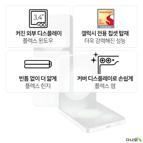 삼성전자 갤럭시Z 플립5 256GB, 공기계 (중고)_이미지