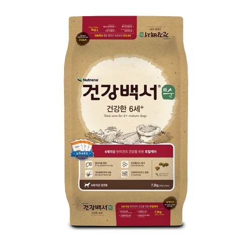 독 건강백서 순 건강한 6세이상 7.2kg