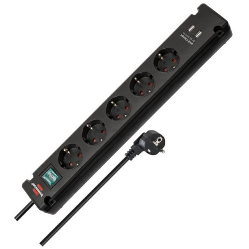 브레넨스툴 5구 메인스위치 USB 고용량 멀티탭 해외구매