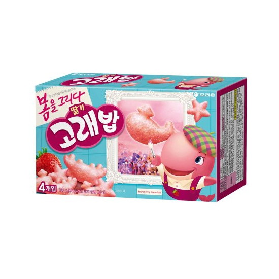 오리온 딸기고래밥 4개입 180g (4개)_이미지
