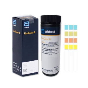 유로칼라4 소변검사 진단키트 스틱 4종 100매 당뇨 단백뇨 혈뇨 소변검사키트