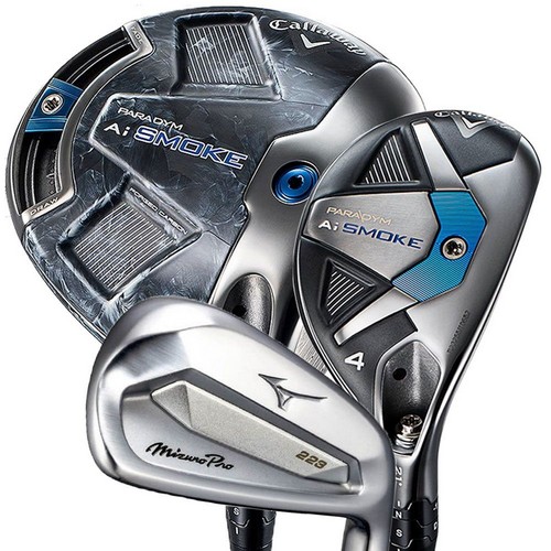 캘러웨이 패러다임 Ai 스모크 맥스 / 미즈노 프로 223 조합 풀세트 (9개 스틸 병행)_이미지