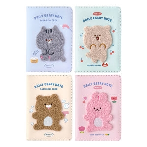 일정문구 순덕이 뽀글이 에세이 노트 (24개)_이미지