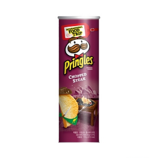 켈로그 프링글스 찹스테이크 110g (6개)