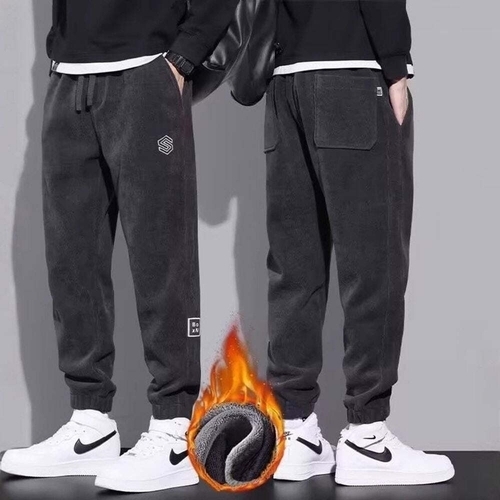 울바 오너클랜 자수로고 패치포인트 남성 겨 지 기모 조거팬츠 WFG8HU6260105