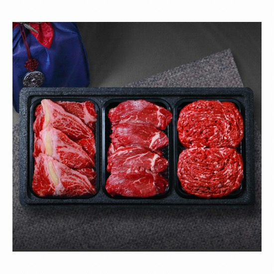 농협횡성한우 1등급 프리미엄 횡성한우 어7품 선물세트 1.2kg