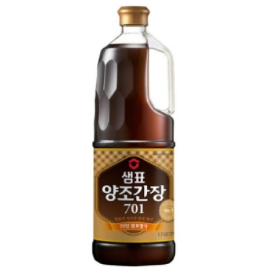 샘표식품 샘표 양조간장 701 1.7L (6개)
