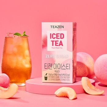 티젠 제로슈가 아이스티 복숭아 10스틱 [1개]