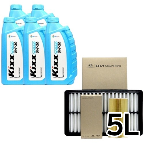 GSĮ�ؽ� ű�� ���̺긮�� 0W20 5L + �������� �ŸDN8 1.6 ���ָ�