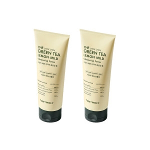 토니모리 더 촉촉 그린티 레몬 저자극 클렌징폼 150ml (2개)_이미지