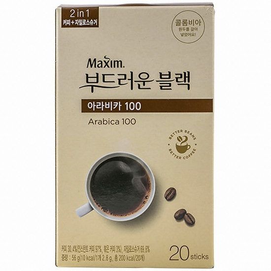 아라비카100 부드러운 블랙믹스 스틱 20개입