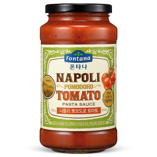 폰타나 나폴리 뽀모도로 토마토 파스타소스 600g 2개_이미지