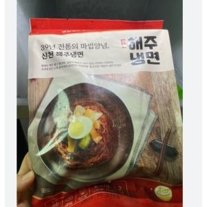 해주냉면 신천 매운비빔냉면 640g_이미지