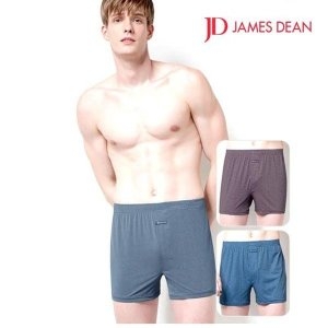 제임스딘 남성 NP스판 빅사이즈 트렁크 남자팬티 3매 WE41156_이미지