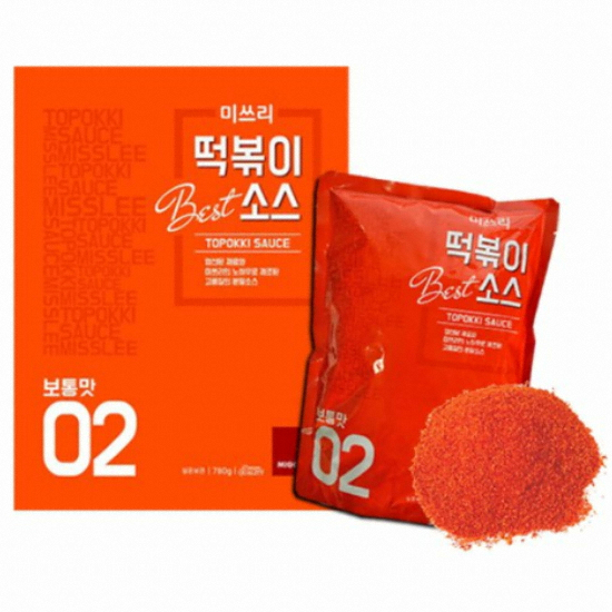 떡볶이소스 보통맛 02 780g