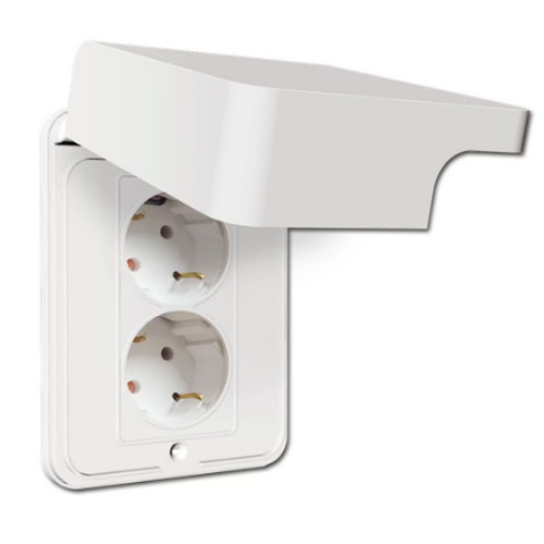 제일일렉트릭 GS 자이 시리즈 2구 방우 콘센트 세로형이미지입니다. 누르면 해당 게시물로 새창이동합니다.