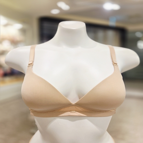 엘르이너웨어 스킨 컴포트핏 노와이어 여성 브라 EEWBR771 SK