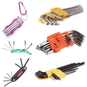  발칸 L형 별 렌치 중 9P세트