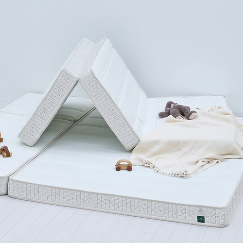 휴도 아늑한 제주 라텍스 포켓 접이식 매트리스 SS (14cm)_이미지