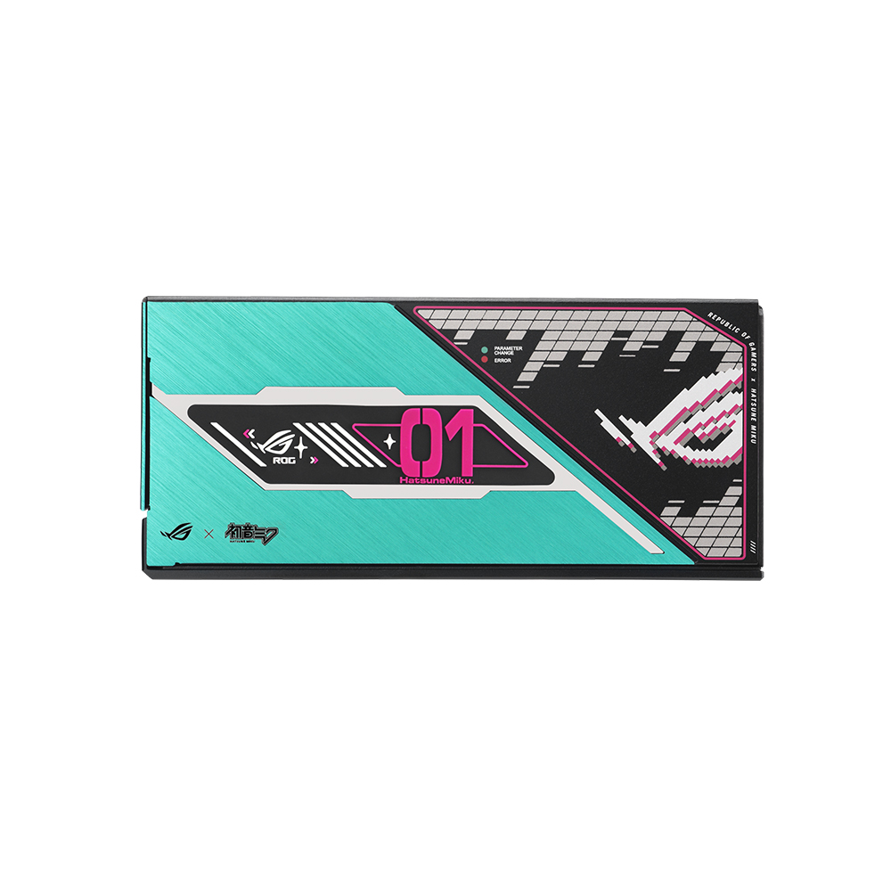 ASUS ROG THOR 1200W 80PLUS플래티넘 III 하츠네 미쿠 에디션 대원씨티에스_이미지