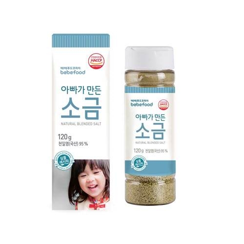 베베푸드 아빠가 만든 소금 120g (1개)_이미지