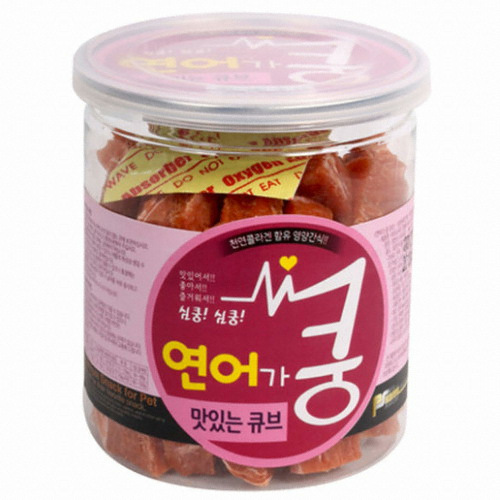  브리더랩 독 연어가 한 입에 쿵 200g [1개]