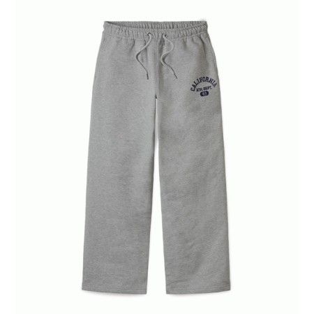 공용 캘리포니아 레터 와이드 트레이닝 팬츠 California Letter Wide Pants WHTME2392U