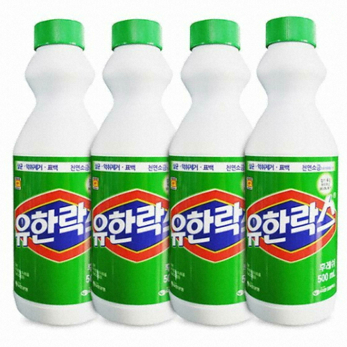 유한양행 유한락스 후레쉬 500ml (4개)