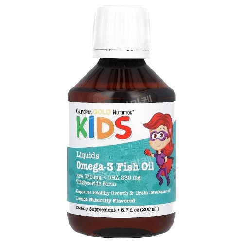  캘리포니아골드뉴트리션 노르웨이 어린이용 오메가3 피쉬 오일 200ml [1개]