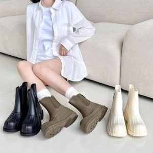 오노마 레인부츠 앵클 쥬첼시 숏 장화 AD-250633 장마철 필수템 신발_이미지