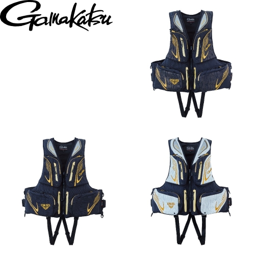 가마가츠 GM2194 바다 낚시 조끼 L 라지