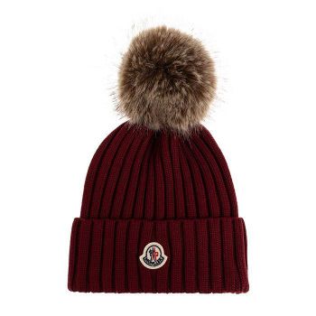 몽클레르 폼폼 비니 레드 L10933B00020A9327 150744401_이미지