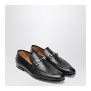 ���� Black leather loafers 834289AADCW 1000 JP1