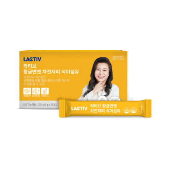 락티브 황금변엔 차전자피 식이섬유 20포 (1개)_이미지