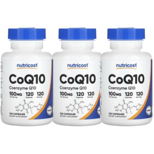 뉴트리코스트 CoQ10 100mg 120정 (3개)_이미지