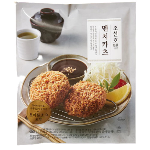 조선호텔앤리조트 조선호텔 멘치카츠 500g (1개)