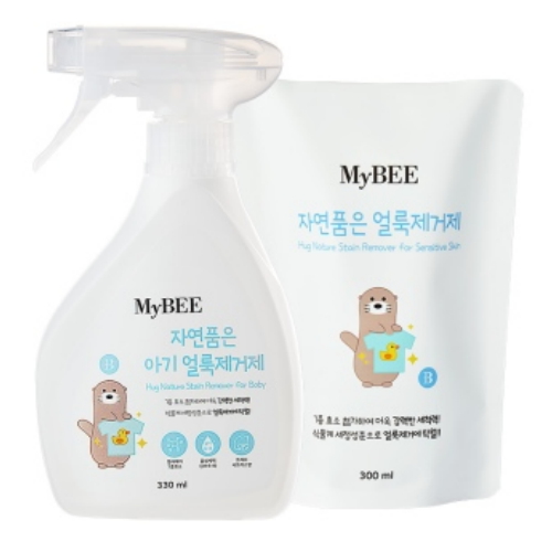 마이비 ㅤ자연품은 아기 얼룩제거제 330ml + (300ml) (1세트)_이미지